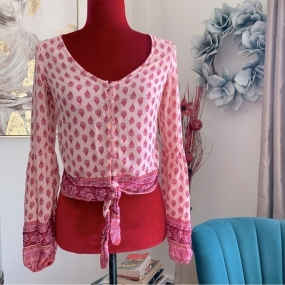 HOLLISTER BOHO TOP - Picture 1 of 8